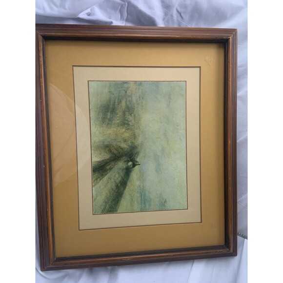 Rain, Steam and Speed, 1844 by Joseph Turner  Art printed Matted Framed - Picture 14 of 14